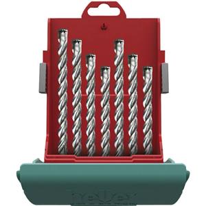 Heller TRIJET 26813 4 Carbide Hamerboor set 7-delig 5 mm, 6 mm, 6 mm, 8 mm, 8 mm, 10 mm, 12 mm SDS-Plus 1 set