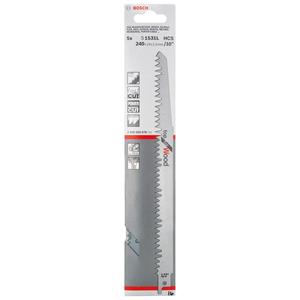 Bosch Säbelsägeblatt S 1531 L, Top For Wood, 100Er-Pack