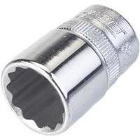 Hazet - 880AZ-9/16 Buiten zeskant Dopsleutelinzetstuk 3/8" (10 mm) Afmeting, lengte 29.5 mm