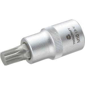 toolcraft Dop 12,5 mm (1/2 inch) met binnenveeltand-bitinzet 55 mm Kop (gereedschap) 12,5 mm (1/2 inch)
