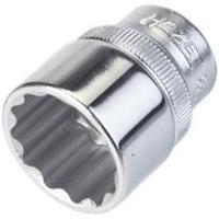 Hazet - 880AZ-3/4 Buiten zeskant Dopsleutelinzetstuk 3/8" (10 mm) Afmeting, lengte 31.5 mm