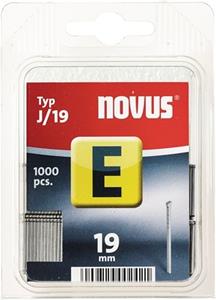 novus Spijkers E J/19 mm SB - 1000 Stuks