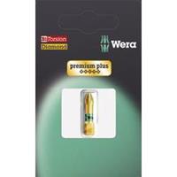 Wera Kruis-bit PZ 2 Gereedschapsstaal Diamant gecoat D 6.3 2 stuks