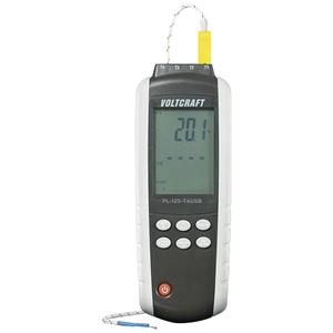 VOLTCRAFT PL-125-T4 Temperatuurmeter -200 tot +1372 Â°C Sensortype K, J