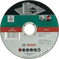 Bosch WA 60 T BF 2609256322 Doorslijpschijf recht 125 mm 1 stuk(s) RVS, Metaal