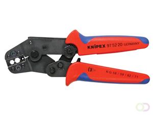 Knipex KRIMPTANG VOOR COAX, BNC & TNC - KORTE BOUW