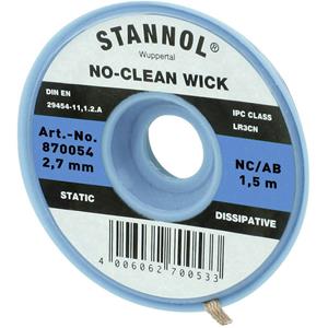 Stannol NC/BB Desoldeerdraad Lengte 1.5 m Breedte 2.7 mm 1 stuks