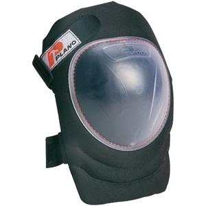 plano K-Tech Line Polyester-Knieschoner Schwarz, Rot 1St.