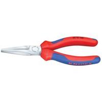 Knipex Langbektang verchroomd platte bek 160mm