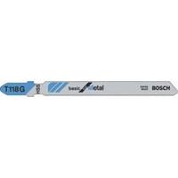 Bosch Stichsägeblatt T 118 G, Basic For Metal, 3Er-Pack