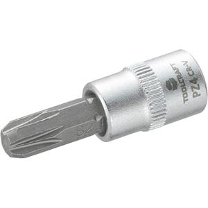 toolcraft Dop 6,3 mm (1/4 inch) met kruiskop-bitinzet PZ4 37 mm Kop (gereedschap) 6,3 mm (1/4 inch)