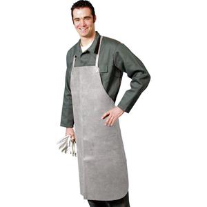 3007 Leren schort Materiaal Rundleer