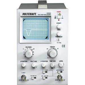 Analoge oscilloscoop Voltcraft 610/2 10 MHz 1-kanaals