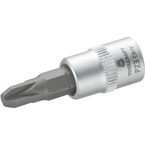 toolcraft Kreuzschlitz Pozidriv Steckschlüssel-Bit-Einsatz PZ 3 1/4  (6.3 mm)