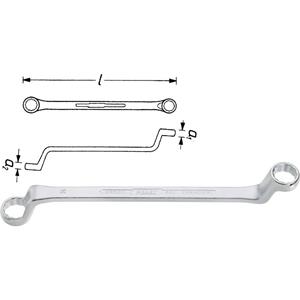 Hazet - Dubbele ringsleutel 630-16X18 Sleutelbreedte 16 x 18 mm