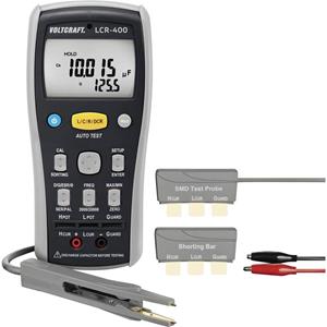 Voltcraft LCR400 LCR-meter Digitaal CAT I Weergave (counts): 20000