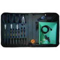 bernsteintoolsforelectronics Bernstein Tools for Electronics Antistatic 2220 Gereedschapsset Professioneel Incl. tas 12-delig
