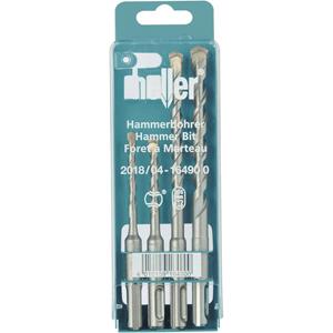 heller Hartmetall Hammerbohrer-Set 4teilig Bionic SDS-Plus 1 Set