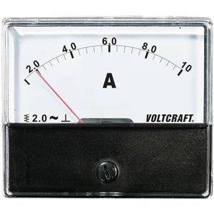 Voltcraft AM-70X60/10 A Inbouwmeter AM-70X60/10 A 10 A Weekijzer