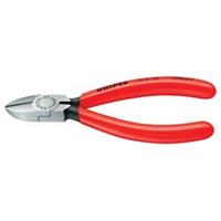 Knipex 76 01 125 Elektronica en fijnmechanica Zijkniptang Met facet 125 mm