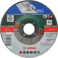 Bosch Slijpschijf Metaal 115 mm 5 stuks