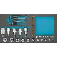 Hazet 163-192/24 Dopsleutelinzetset 1/4 (6.3 mm), 1/2 (12.5 mm) 24-delig