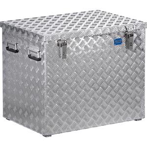 Alutec München R234Aluminium Riffelblech Werkzeug Transportkiste 77,2 x 52,4 x 64,5cm - R234 - 234 Liter