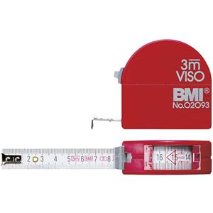 BMI 405341010 Rolmaat 3 m Staal
