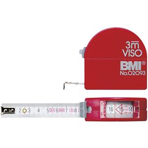 BMI Viso 405341010 Maßband 3m Stahl