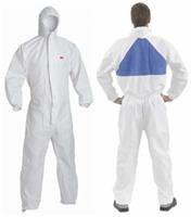 3M 4540 comfort wegwerp overall wit-blauw xxl