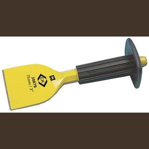 c.ktools C.K Tools Steinmeißel mit Handschutz, 75 x 230 mm