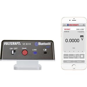 Voltcraft VC810 Bluetooth-adapter VC810 Geschikt voor VC830, VC850, VC870, VC880, VC890 VC810