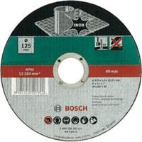 Bosch WA 60 T BF 2609256323 Doorslijpschijf recht 125 mm 1 stuk(s) RVS, Metaal