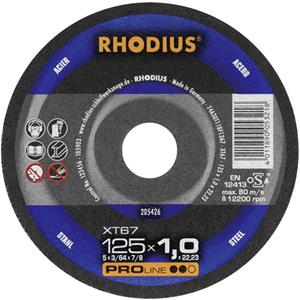 Rhodius Trennscheibe XT67 115 x 1,0mm ger.