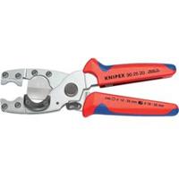 Rohrschneider L.210mm verzinkt 2-K.Griff für Rohre Ø12,0 bis 25,0mm Knipex