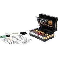 bernsteintoolsforelectronics Bernstein Tools for Electronics TELEDATA Gereedschapskoffer (met inhoud) 75-delig Electricien (l x b x h) 470 x 340 x 170 mm