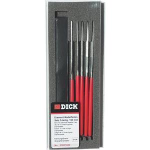 23001600 Set diamantvijlen 5-delig 160 mm 1 set(s)