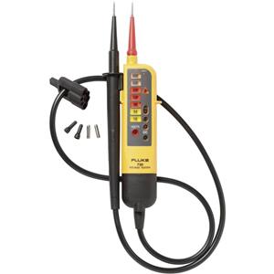 fluke T90 Zweipoliger Spannungsprüfer CAT II 690 V, CAT III 600V LED, Akustik