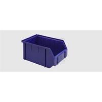 SWG Lagersichtbox maat 1 27 l Blauw (l x b x h) 489 x 305 x 185 mm
