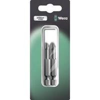Wera 851/4 TZ PH 1 x 50 mm SB Kruis-bit PH 1 Gereedschapsstaal gelegeerd, taai F 6.3 2 stuks