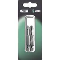 Wera 851/4 TZ PH 2 x 50 mm SB Kruis-bit PH 2 Gereedschapsstaal gelegeerd, taai F 6.3 2 stuks