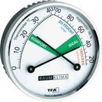 Wand Analoge thermo- en hygrometer TFA 45.2024 Zilver