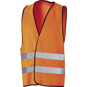 L+D Griffy 40961 Polyester waarschuwingsvest Maat: Unisize EN ISO 20471:2013, klasse 2