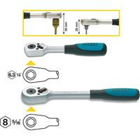 HAZET Umschaltknarre für Bits 2264-1 - Sechskant hohl 8 mm (5/16 Zoll)