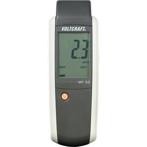 Voltcraft MF-50 Materiaalvochtmeter Meetbereik bouwvochtigheid 0 tot 100 %Vol. Meetbereik houtvochtigheid (bereik) 0 tot 100 %Vol.