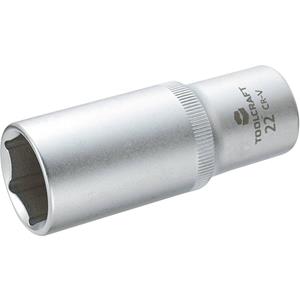 toolcraft 816186 Außen-Sechskant Steckschlüsseleinsatz 22mm 1/2" (12.5 mm) C98968