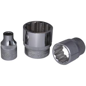 C.K. T4690M 20 Buiten zeskant Dopsleutelinzetstuk 20 mm 1/2" (12.5 mm)