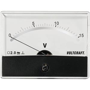 Voltcraft Analoges Einbaumessgerät AM-86X65/15V/DC