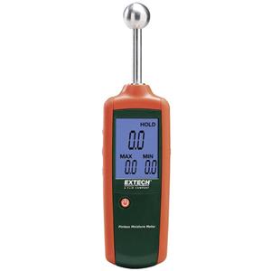 Extech MO257 Materiaalvochtigheidsmeter, vochtigheidsmeter voor beschadigingsvrije metingen, 0,0 - 100 counts