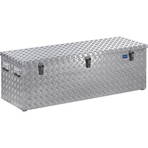 Alutec München R375Aluminium Riffelblech Werkzeug Transportkiste 152,2 x 52,4 x 52 cm - R375 - 375 Liter